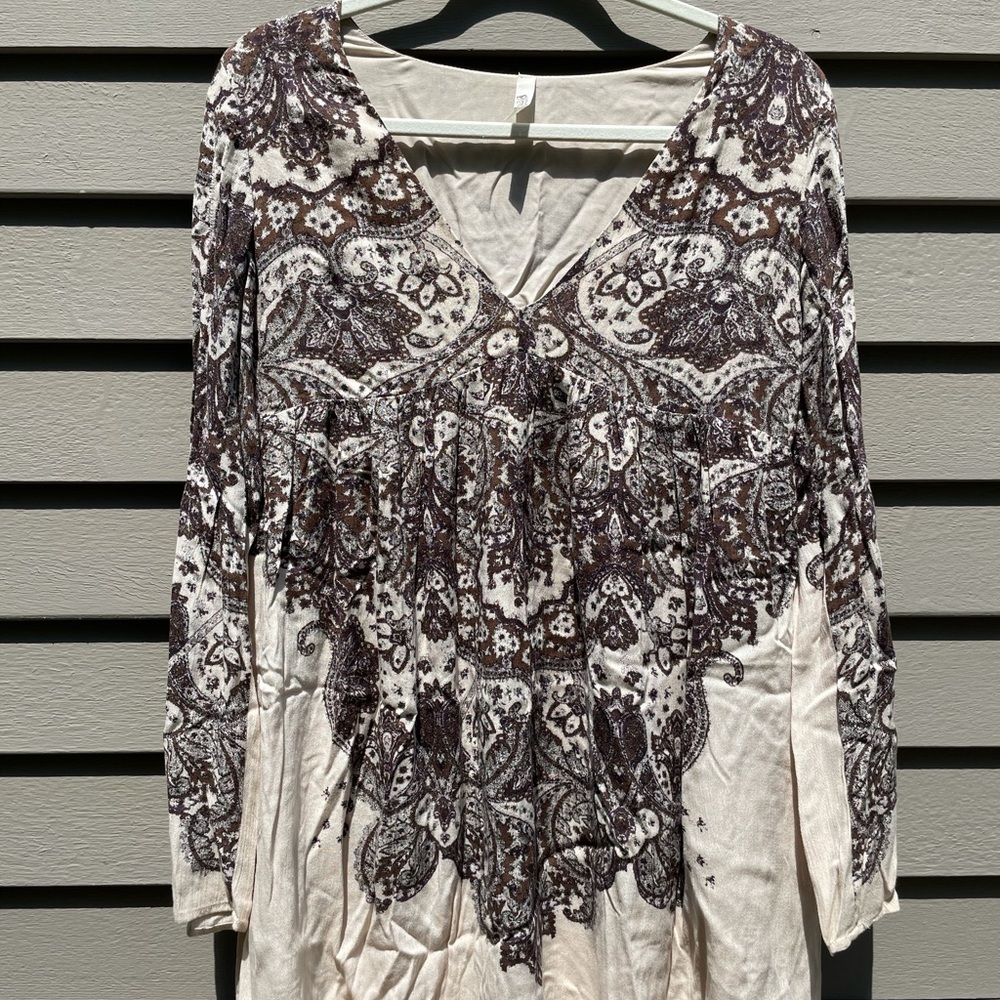 Free People Bell Sleeve Dress